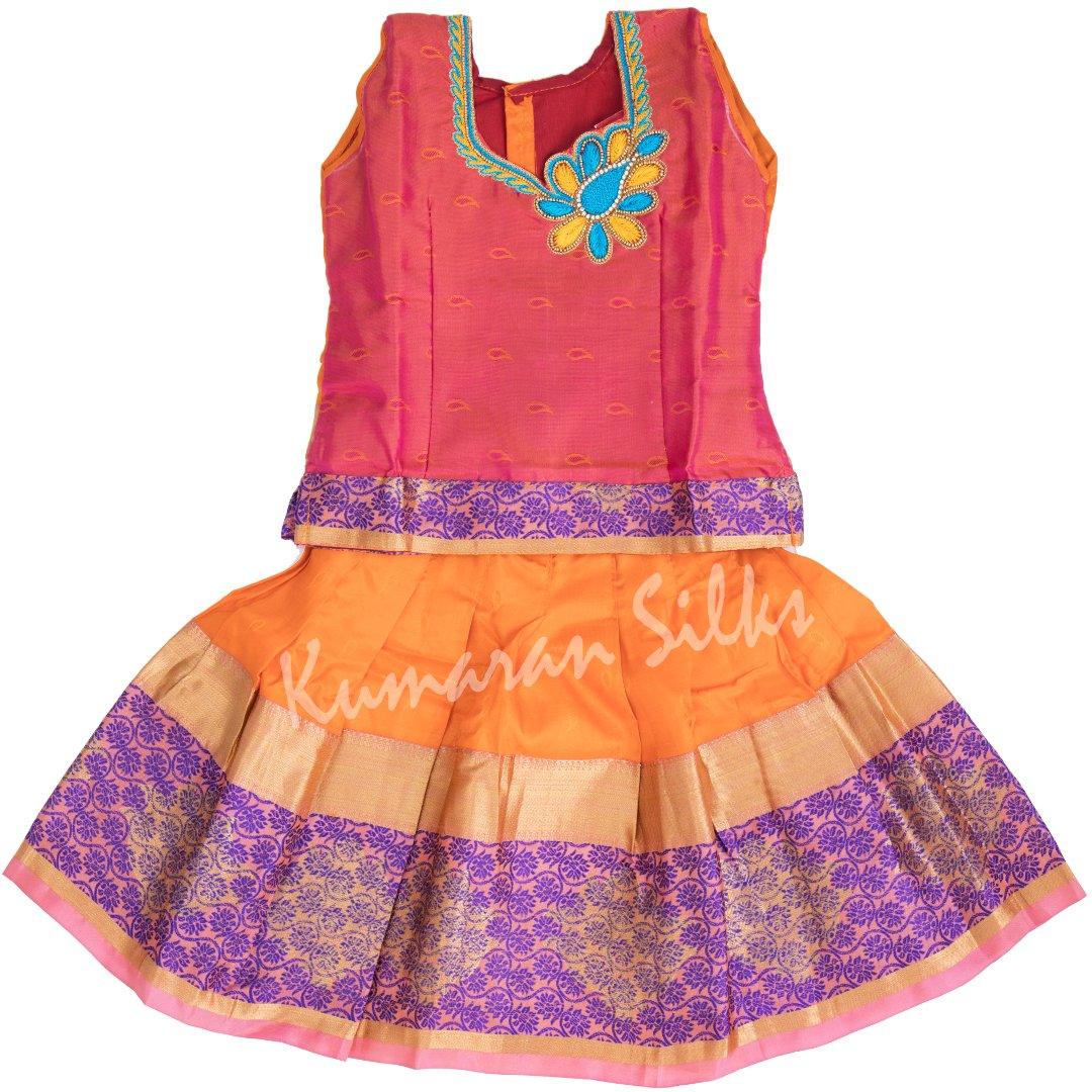 Kumaran silks online kidswear best sale