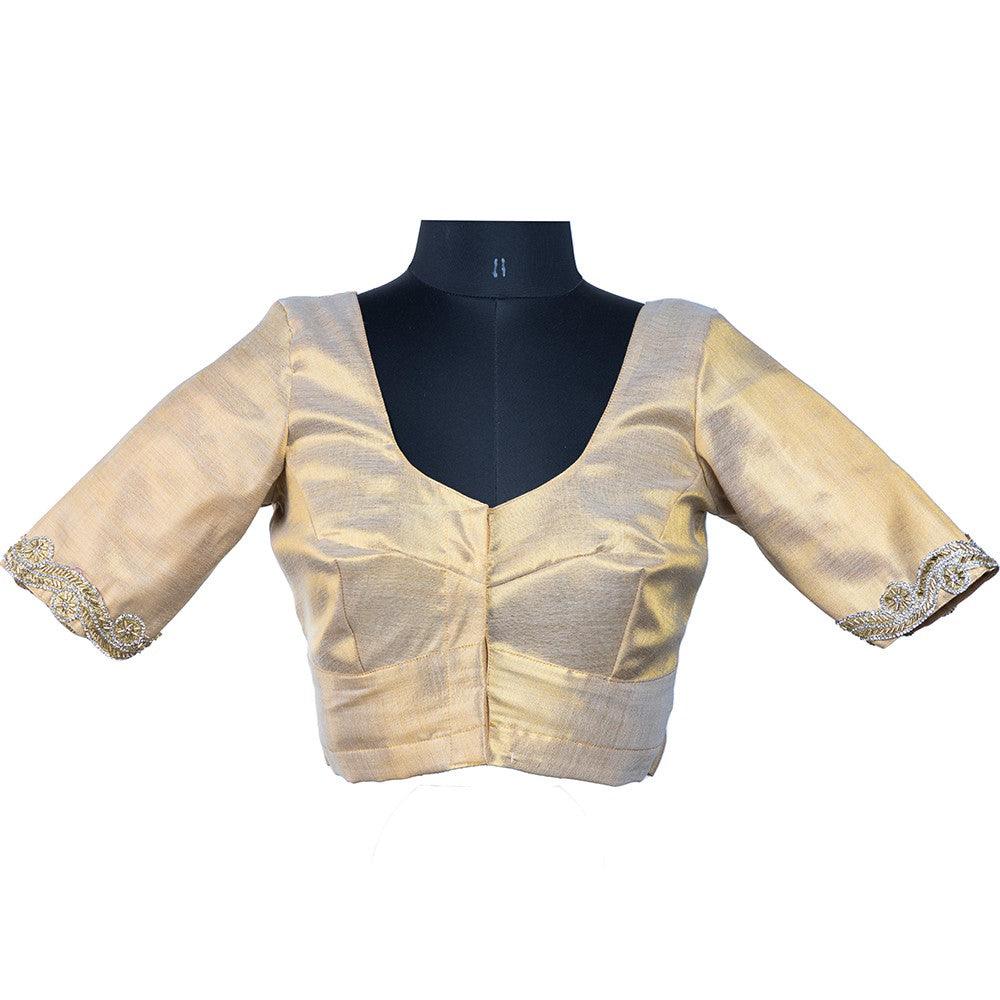 Readymade silk hot sale blouse