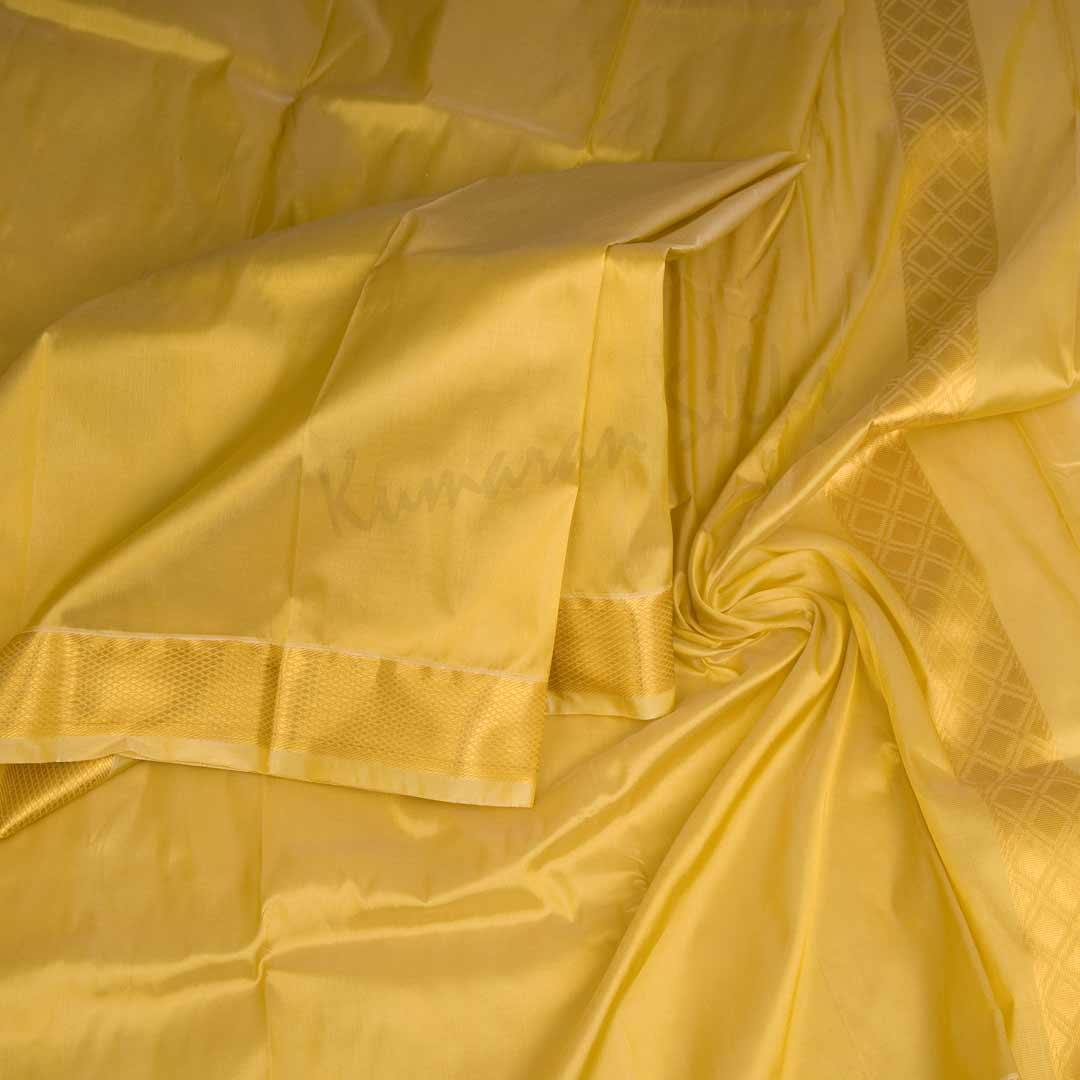 Gold Semi Silk 8 Mozham Dhoti With Matching Shirt Material 03