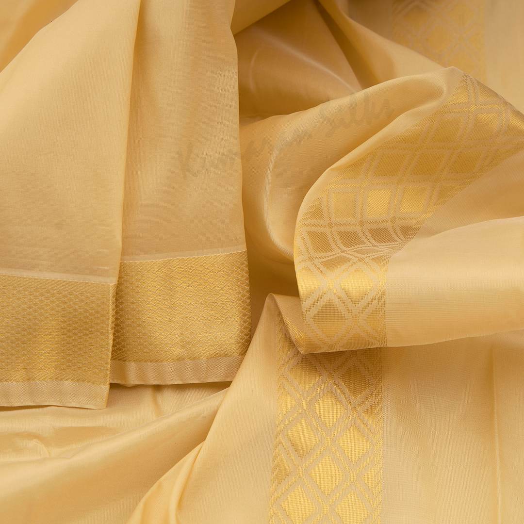 Sandal Semi Silk 8 Mozham Dhoti With Matching Shirt Material 06 - Kumaran Silks