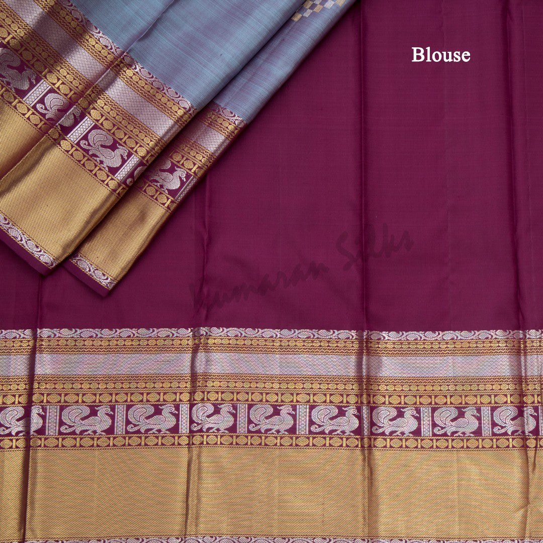 Shot Colour Silk Saree With Diamond Design Meenakari Work And Peacock Patterned Zari Border