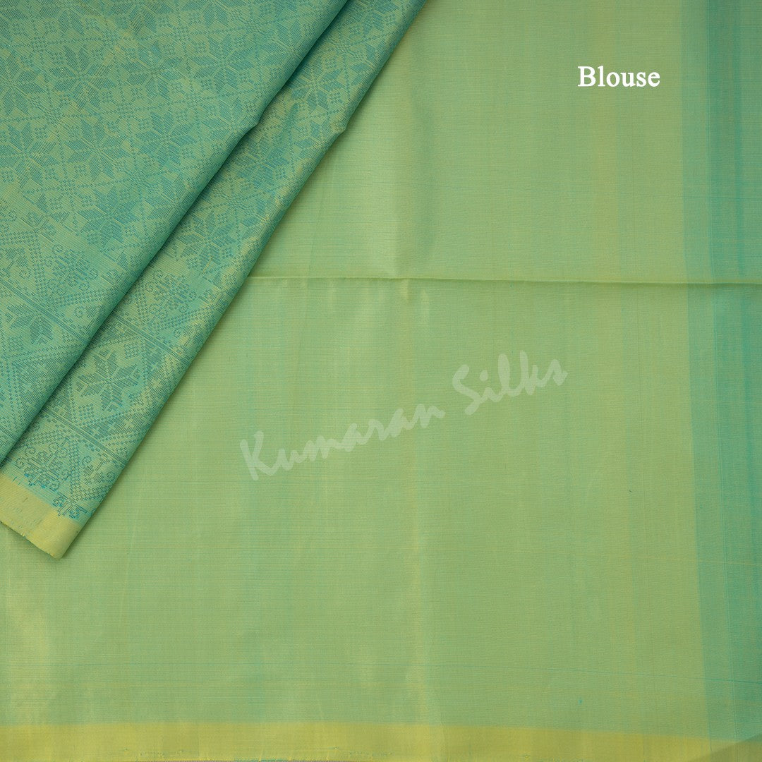 Shot Colour Thread Work Soft Silk Saree With Floral Design And Ribbon Border