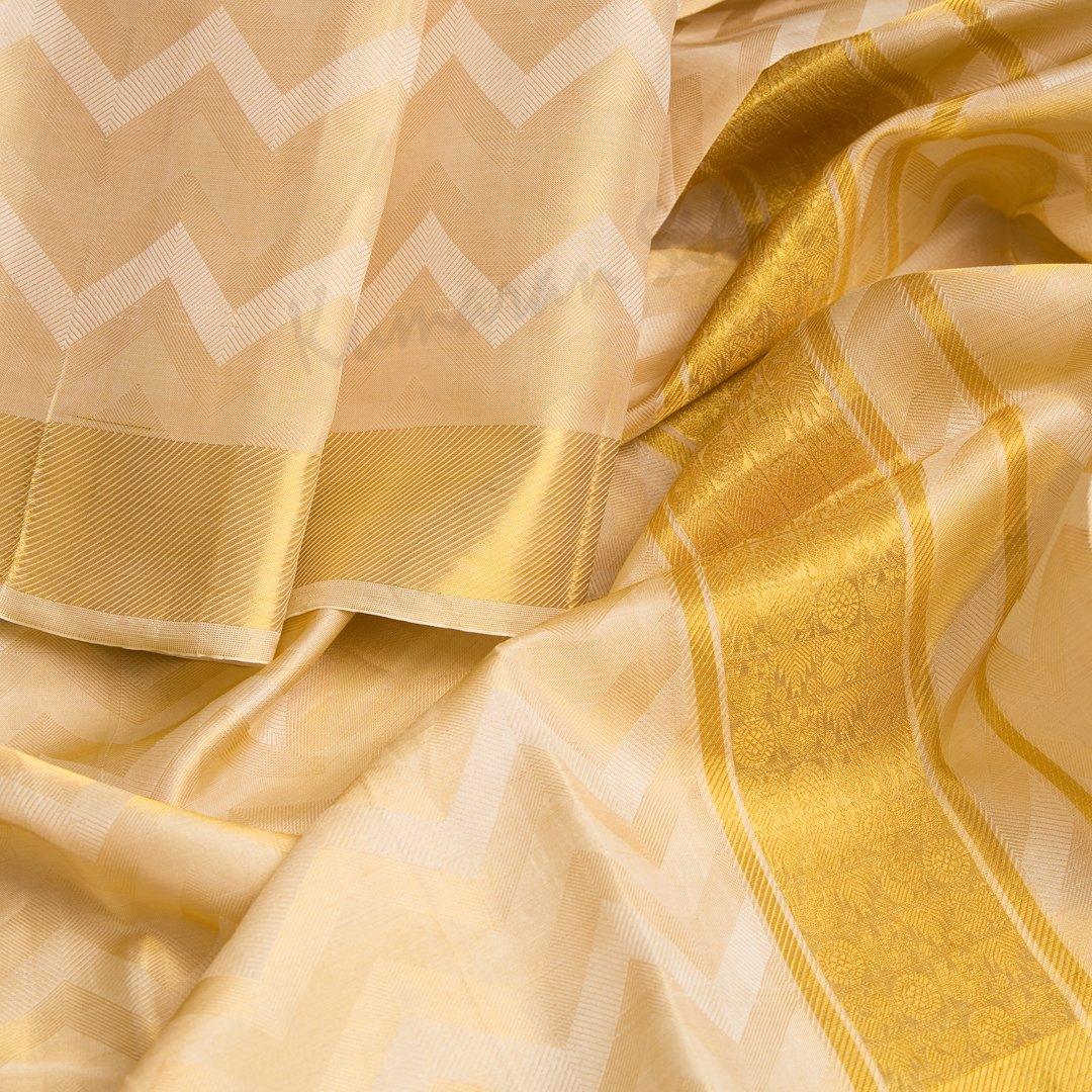 Tissue Pure Silk 8 Mozham Dhoti And Matching Shirt - Kumaran Silks