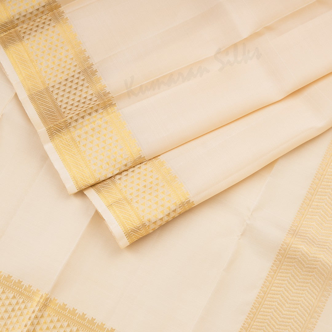 Sandal Pure Silk 8 Mozham Dhoti And Matching Shirt 03 - Kumaran Silks