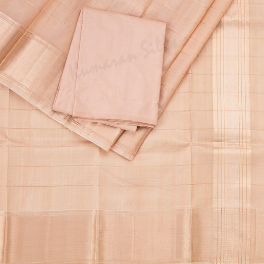 Copper Pure Silk 8 Mozham Dhoti And Matching Shirt - Kumaran Silks