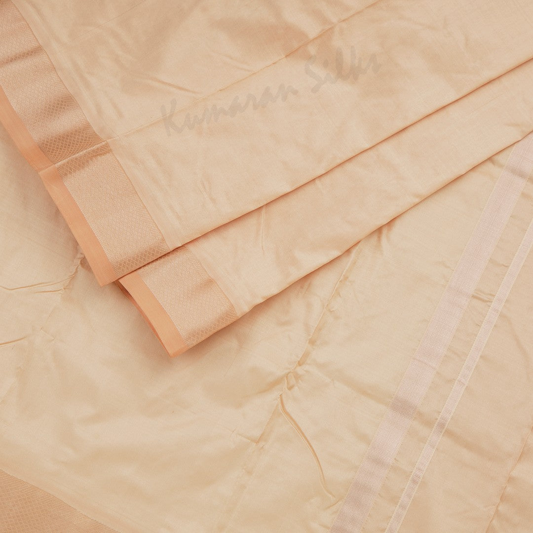 Copper Pure Silk 8 Mozham Dhoti And Matching Shirt 02 - Kumaran Silks