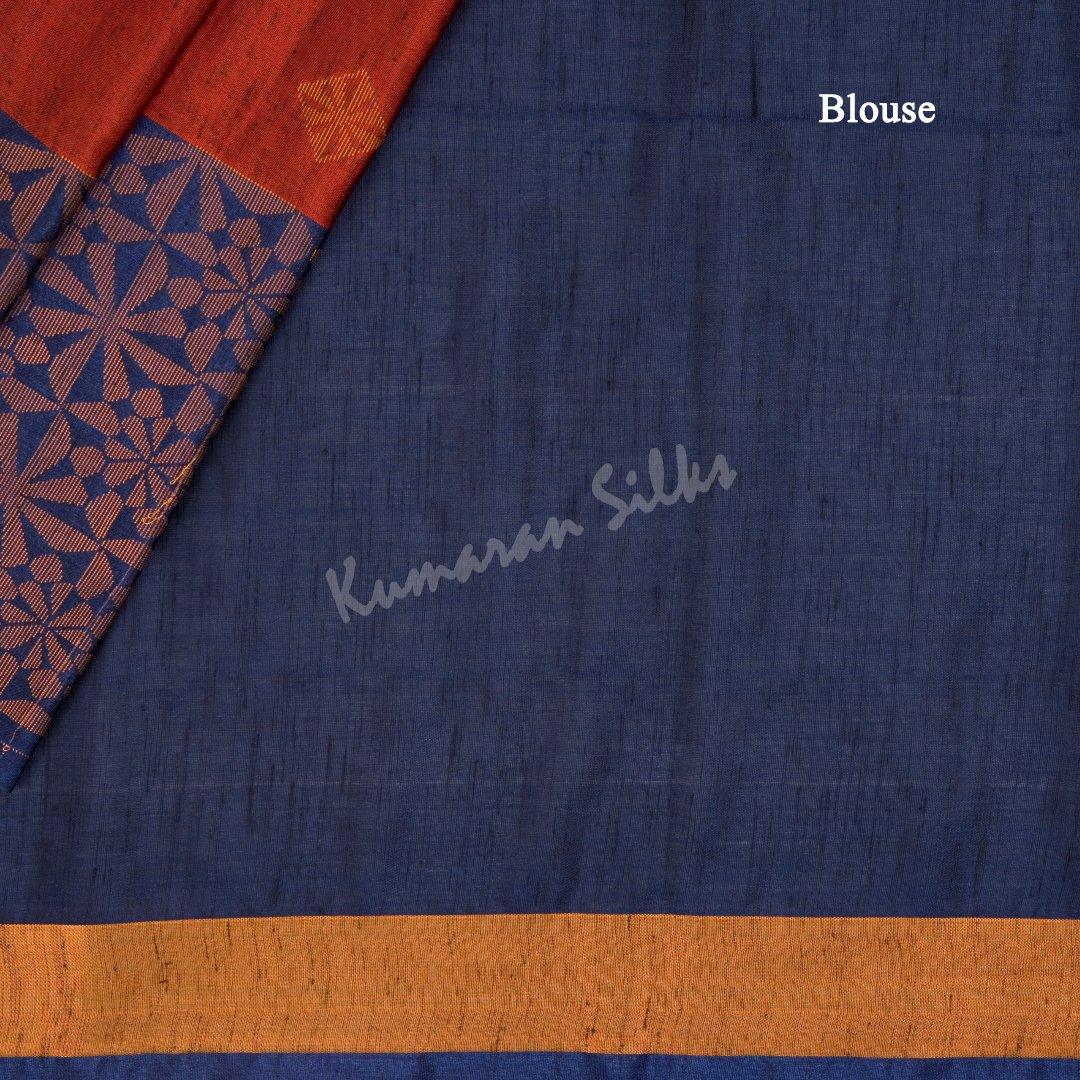 Semi Soft Silk Maroon Zari Worked Saree - Kumaran Silks