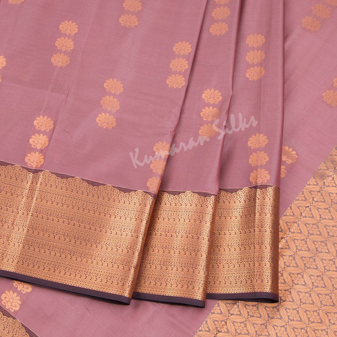 Semi Silk Turkish Rose Embossed Saree