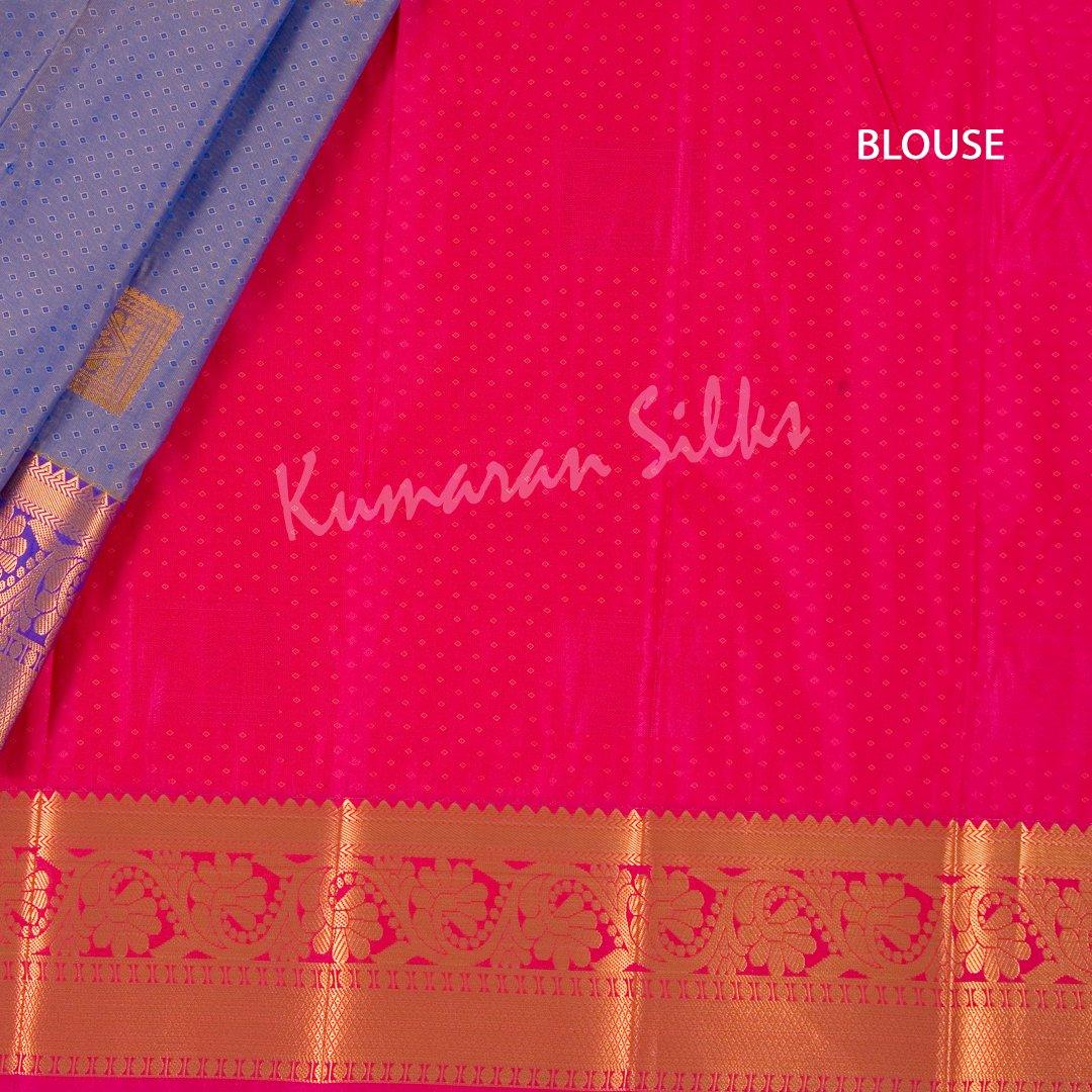 Art Silk Shot Colour Saree With Zari Buttas And A Border 02 - Kumaran Silks