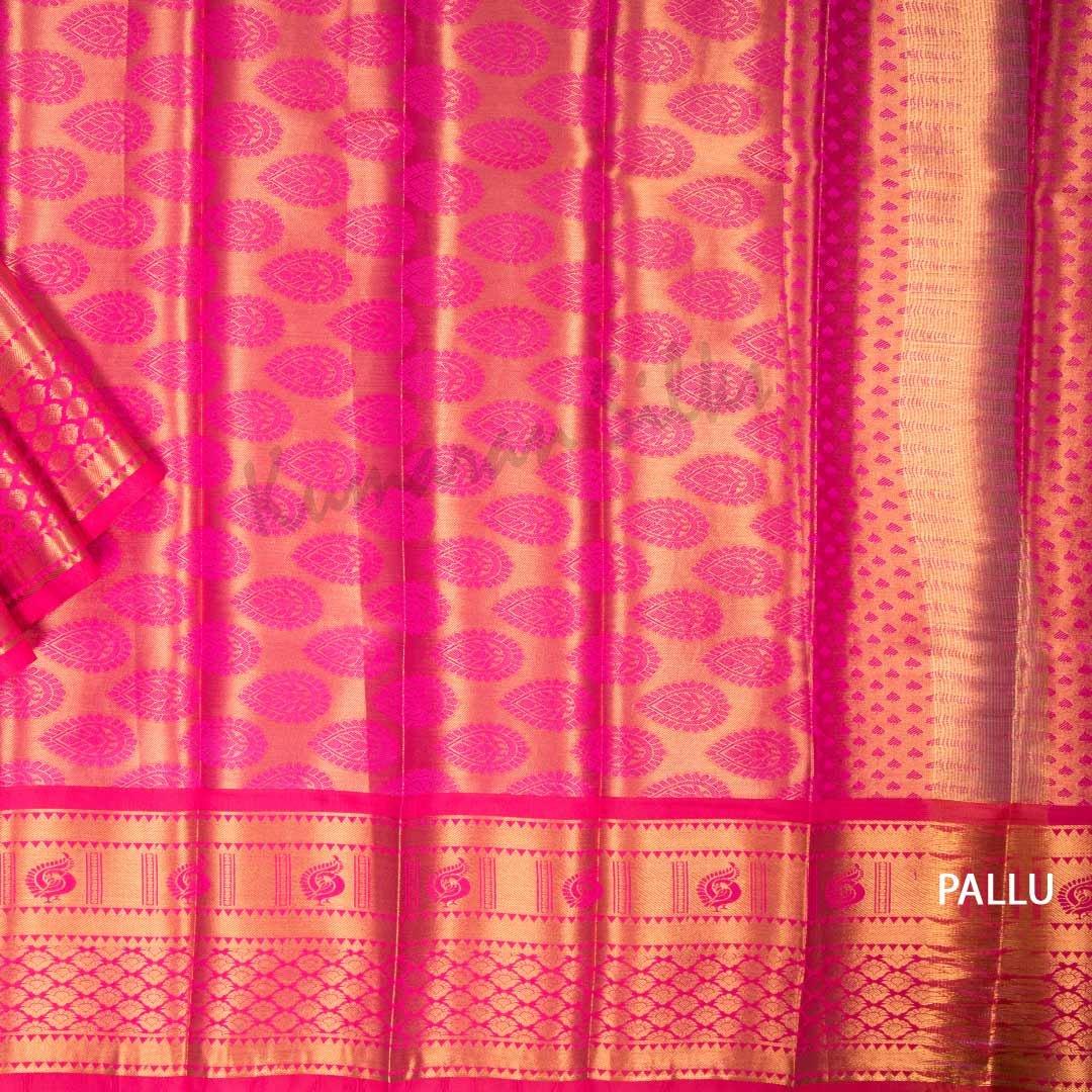 Semi Silk Tissue Shot Colour Saree - Kumaran Silks