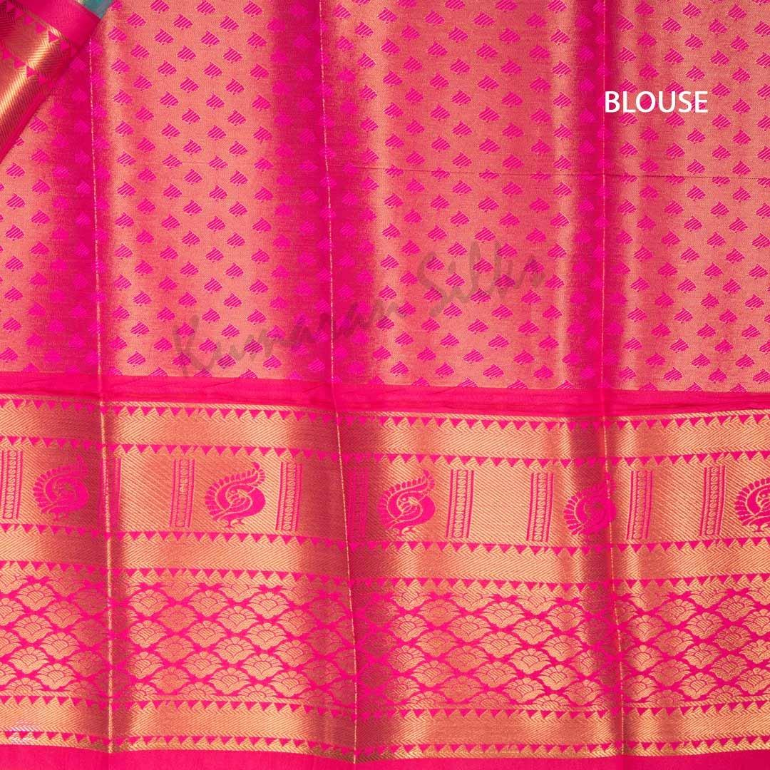 Semi Silk Tissue Shot Colour Saree - Kumaran Silks