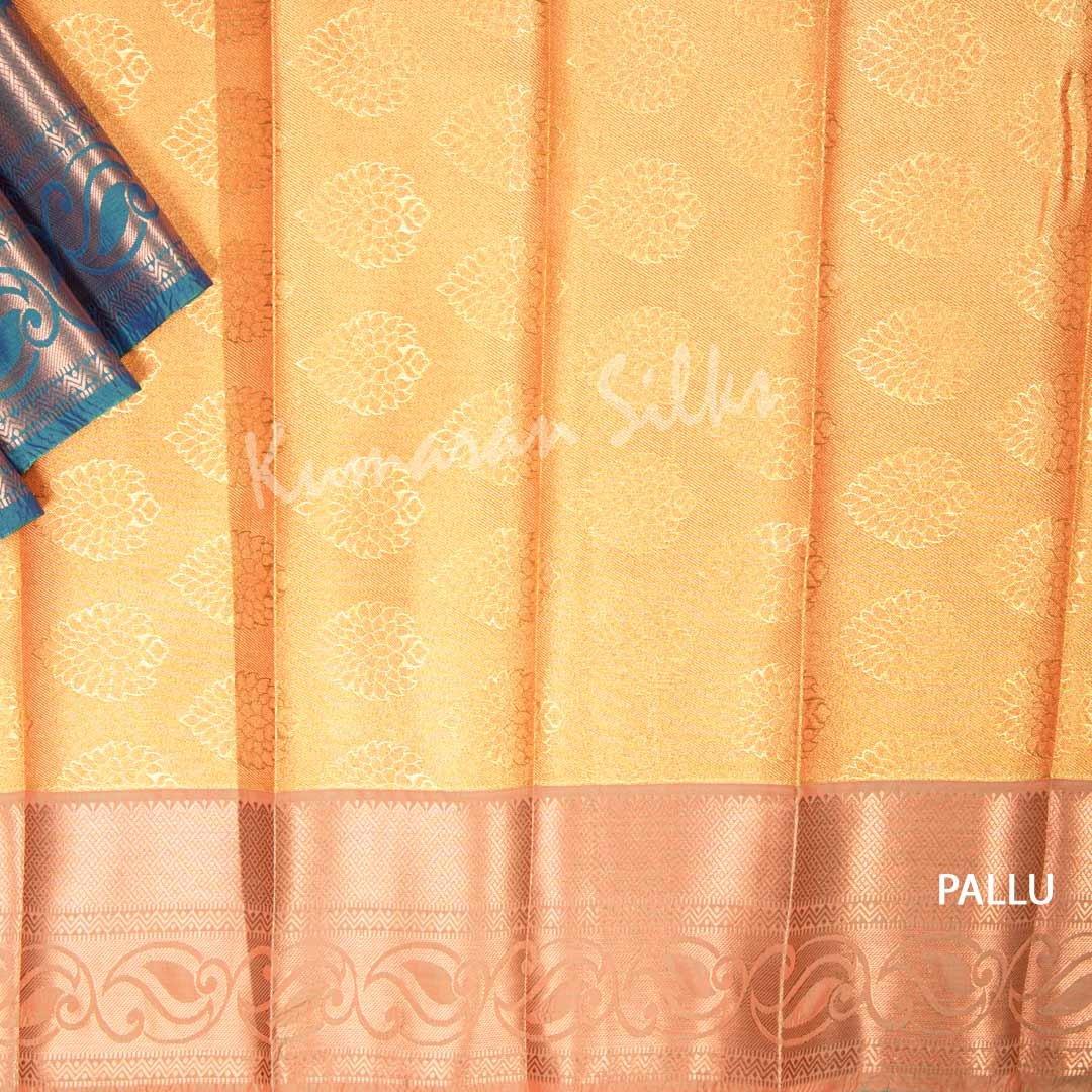 Semi Silk Tissue Gold Saree 02 - Kumaran Silks