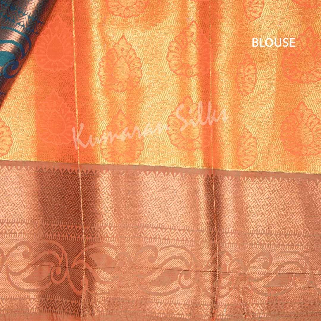 Semi Silk Tissue Gold Saree 02 - Kumaran Silks