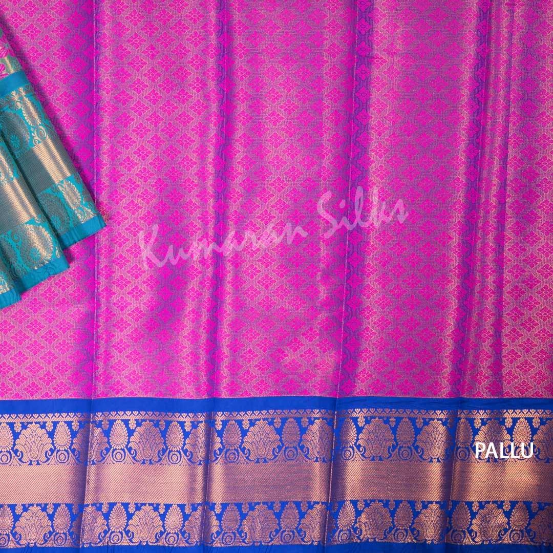 Semi Silk Tissue Shot Colour Saree 02 - Kumaran Silks