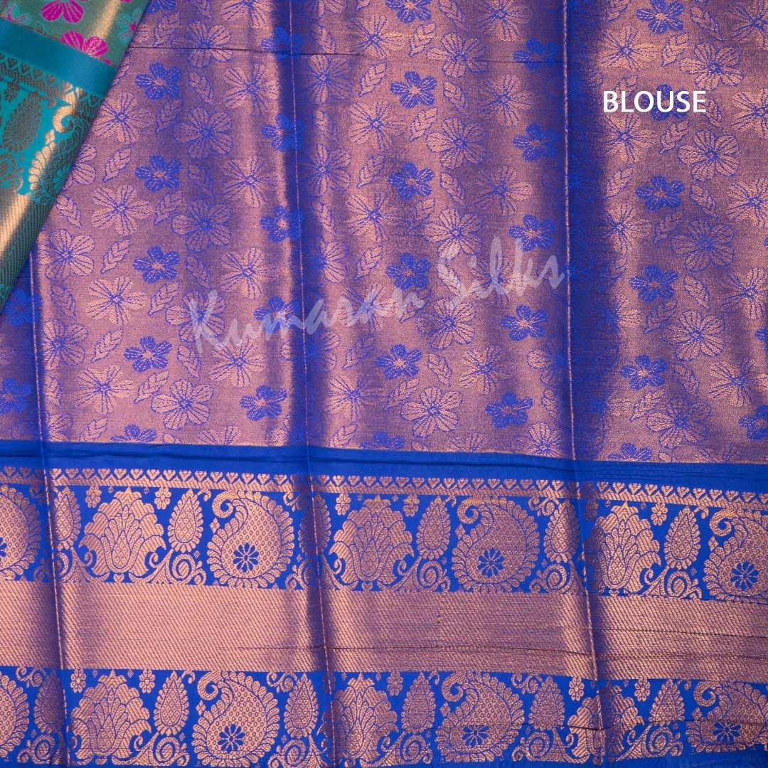 Semi Silk Tissue Shot Colour Saree 02 - Kumaran Silks