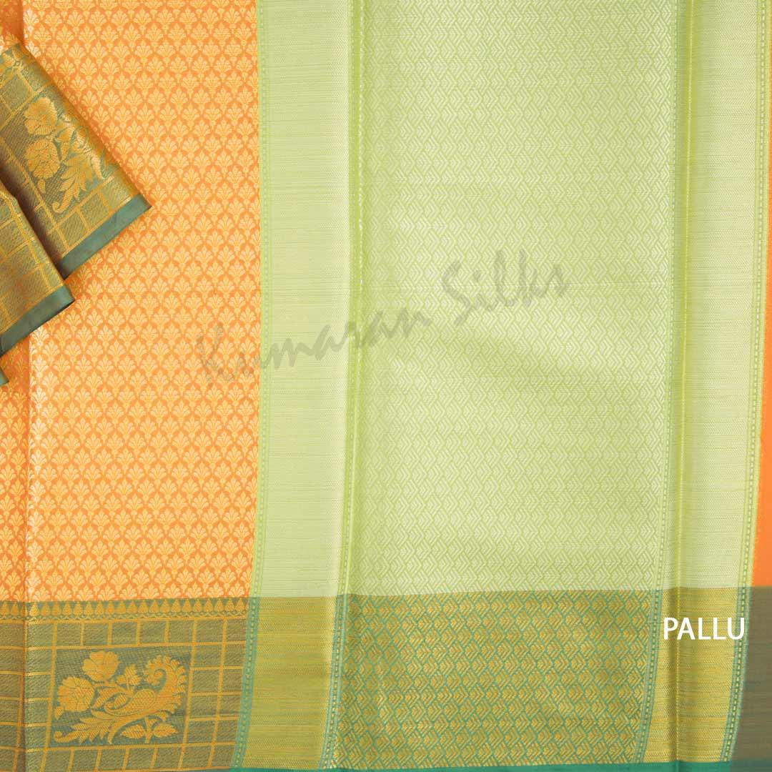 Ranvi Silk Orange Saree 13 - Kumaran Silks