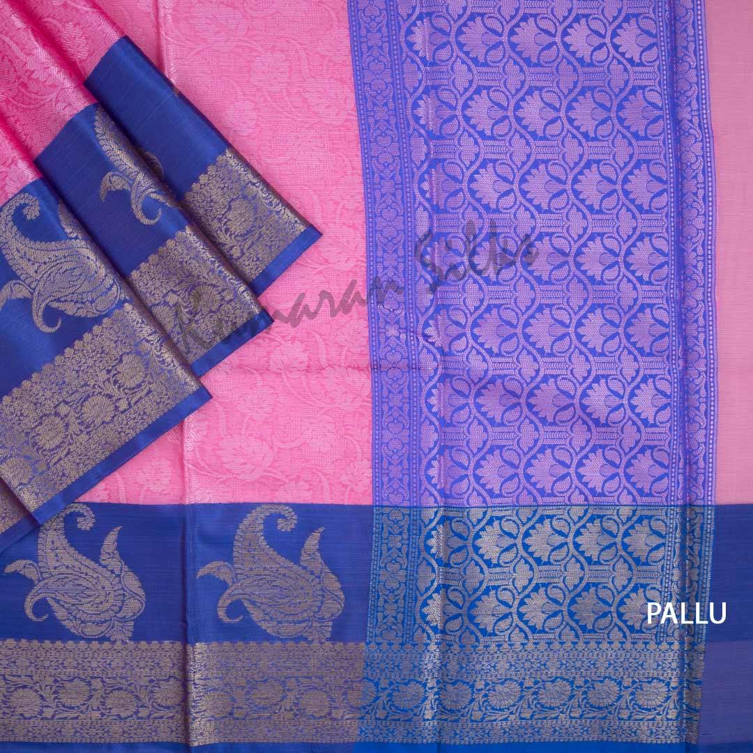 Ranvi Silk Hot Pink Saree 03 - Kumaran Silks