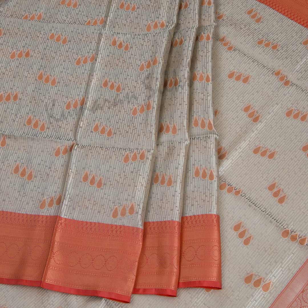 Ranvi Silk Grey Saree 32 - Kumaran Silks