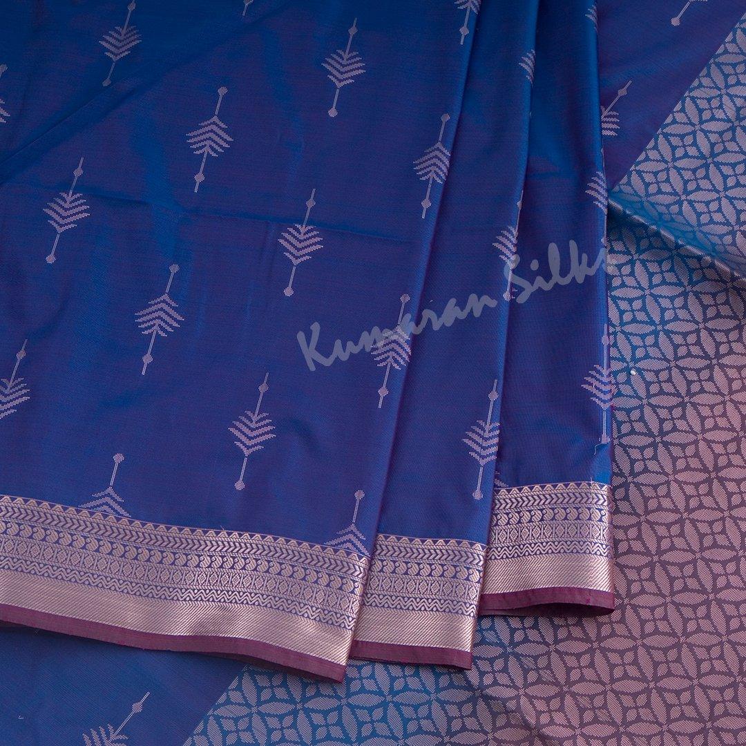 Semi Soft Silk Shot Colour Zari Worked Saree 02 - Kumaran Silks