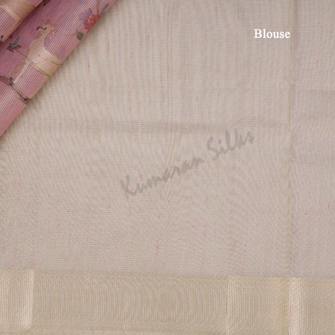 Kota Saree With Animal Motif And Thread Embroidered Work - Kumaran Silks