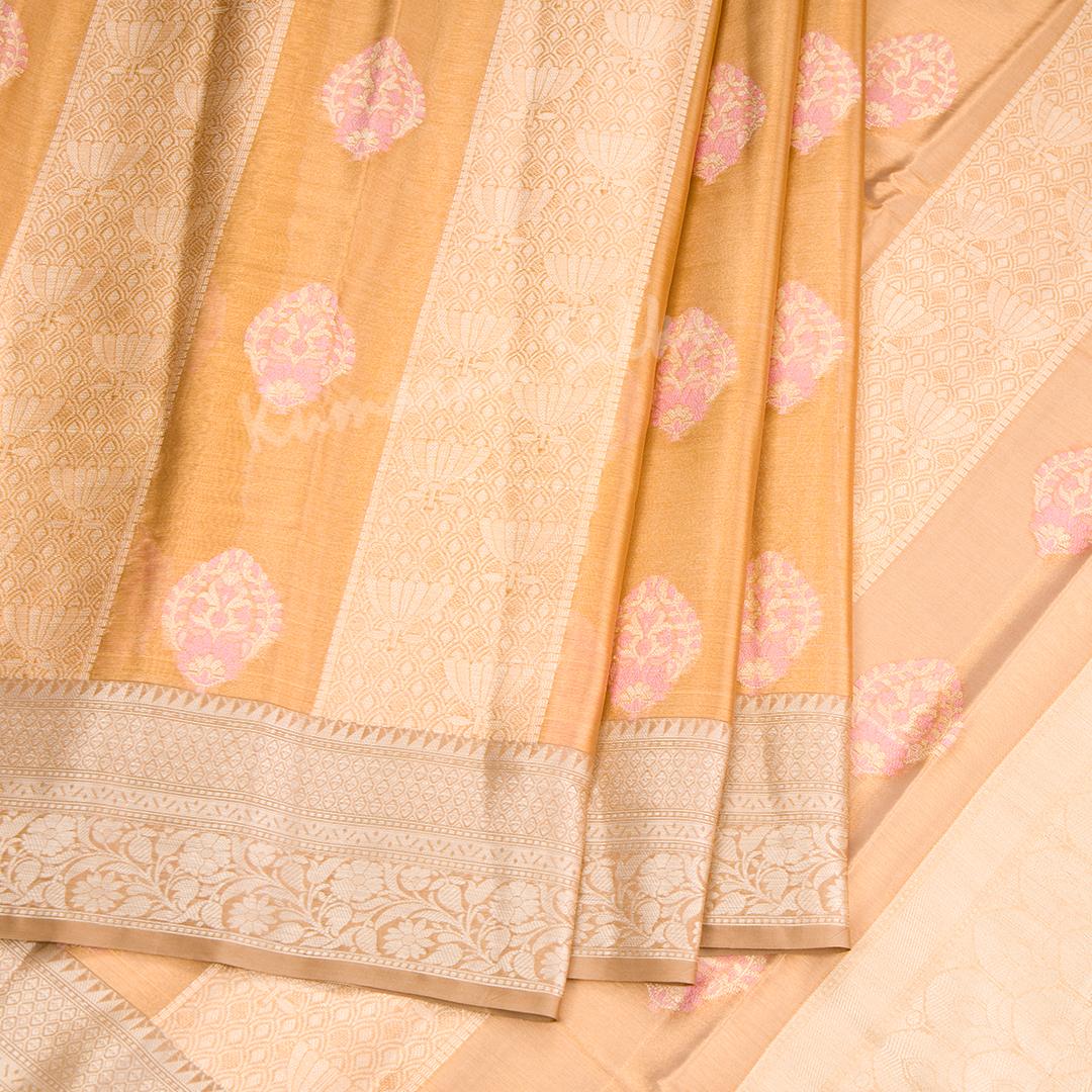 Ranvi Silk Copper Floral Saree