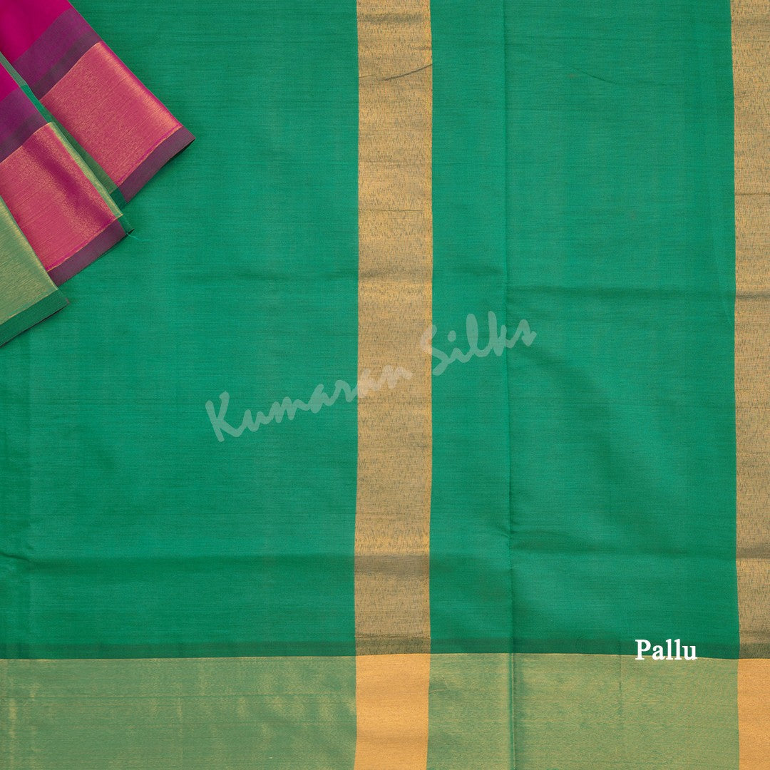 Semi Silk Cotton Multi Colour Checked Saree 03 - Kumaran Silks