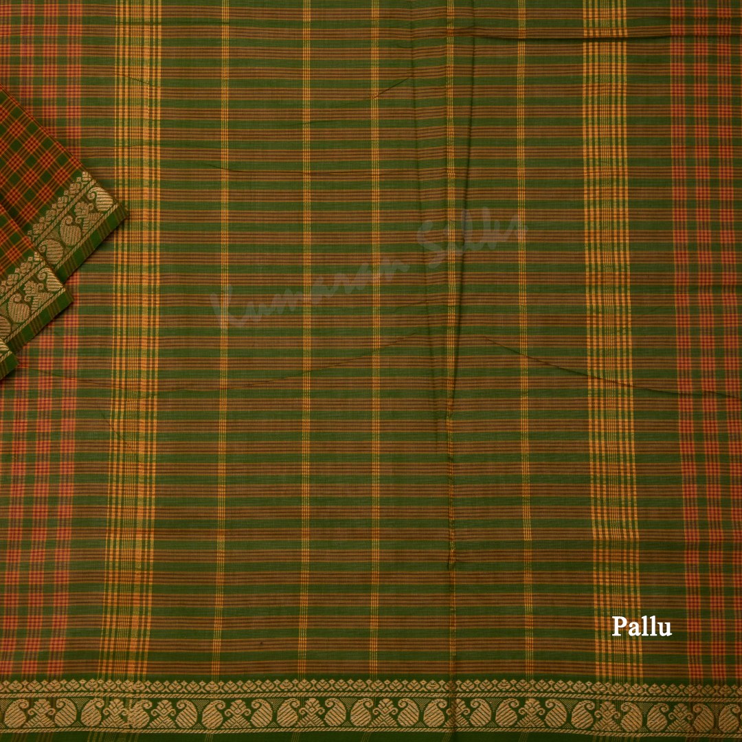 10 Yards Cotton Multi Colour Saree Without Blouse