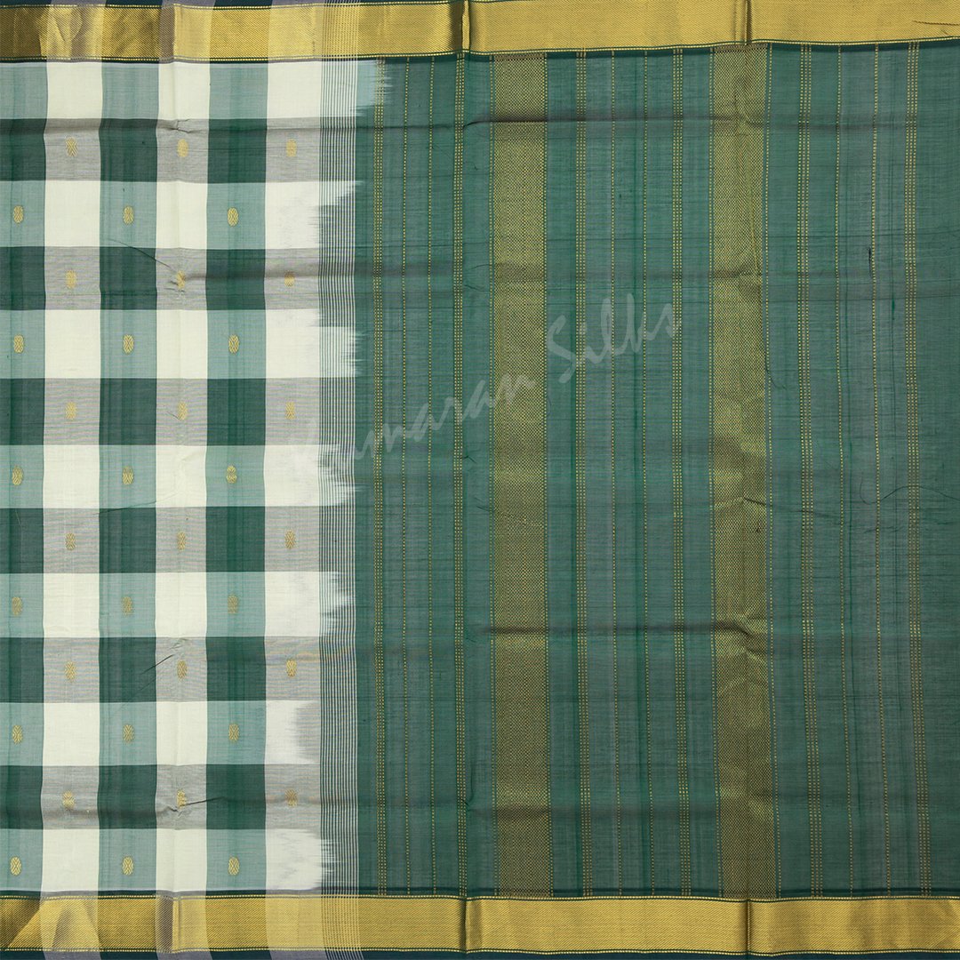 Party Wear Weaved Design Silk Cotton Saree Golden Check saree with Blouse  piece at best price in Bhagalpur