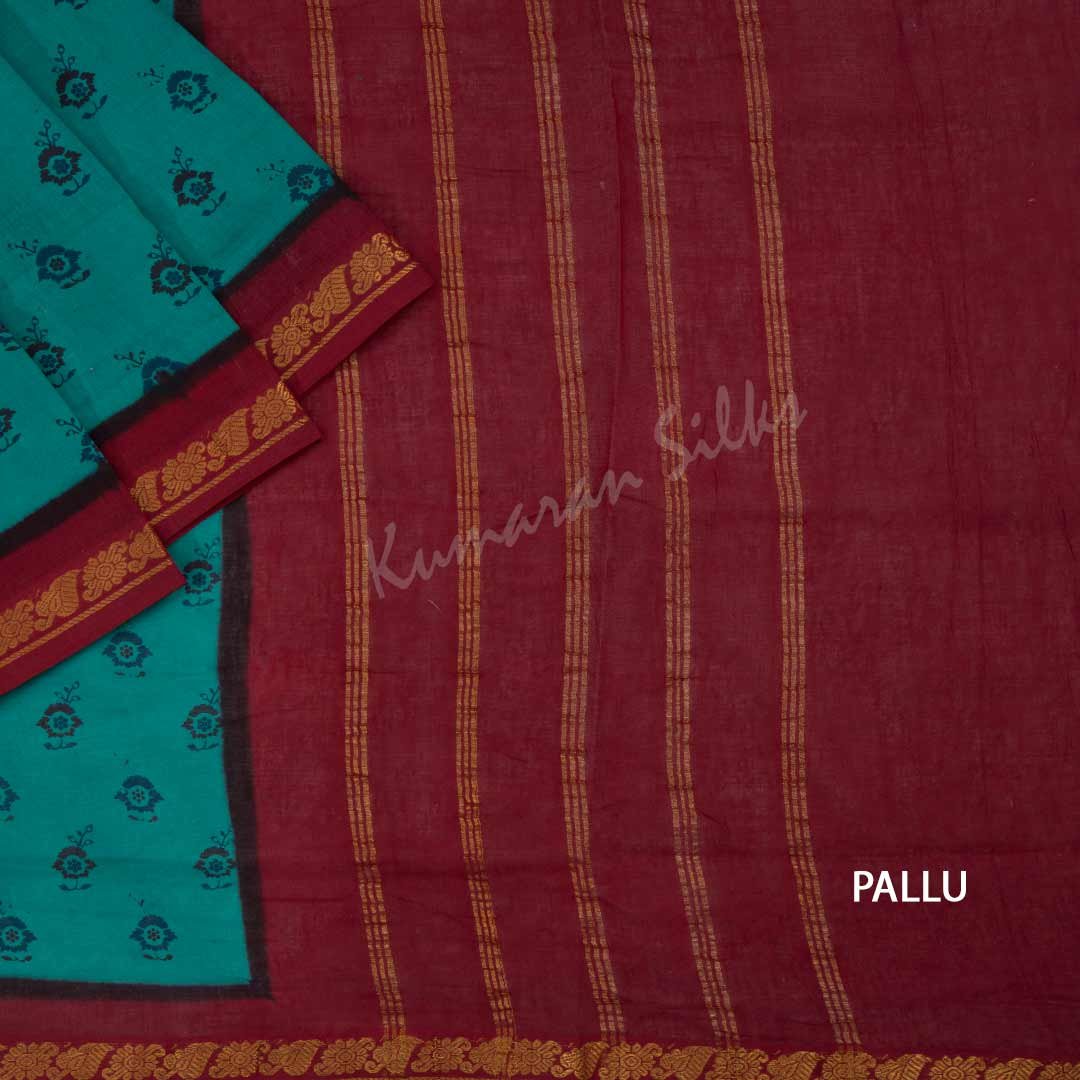 Nine yards silk saree SS3223 – Shreenivas Silks