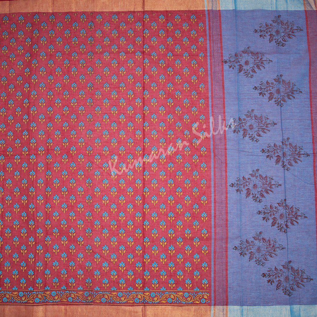 Semi Gadwal Cotton saree (adi78665)