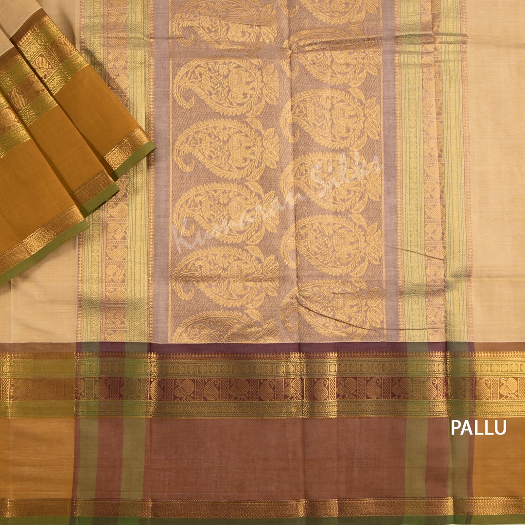 Green Formal Wear Chettinad Cotton Uniform Sarees, Without Blouse Piece,  5.2 m (Separate Blouse Piece) at Rs 659 in Chennai