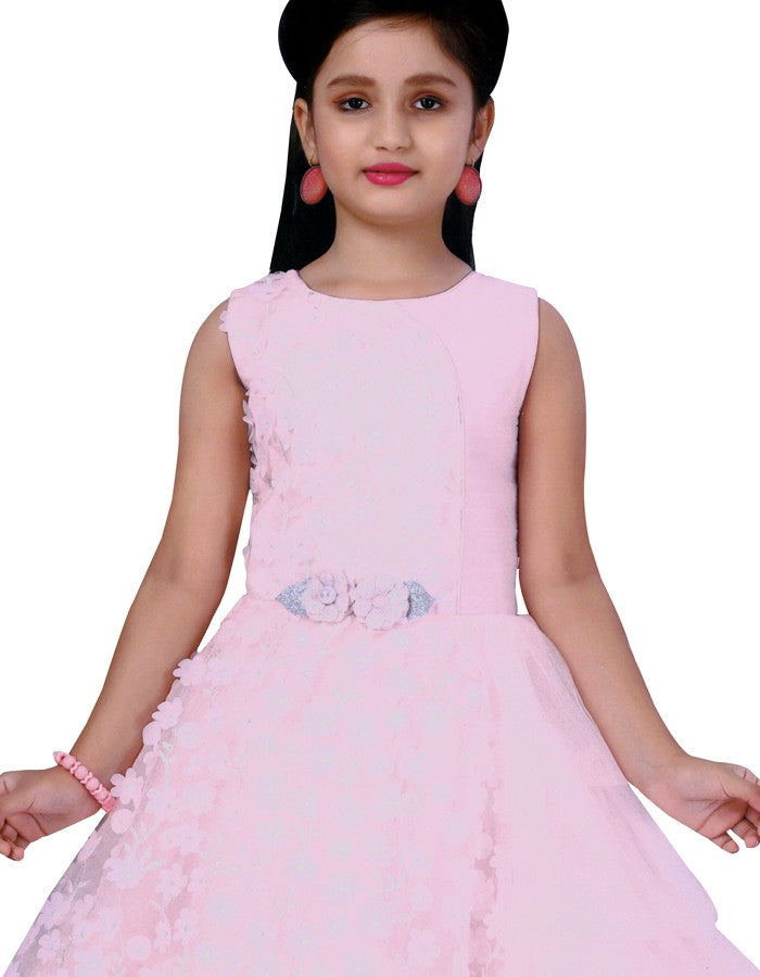 Children Half Saree Style Gown  Indo Western Dresses for Girl